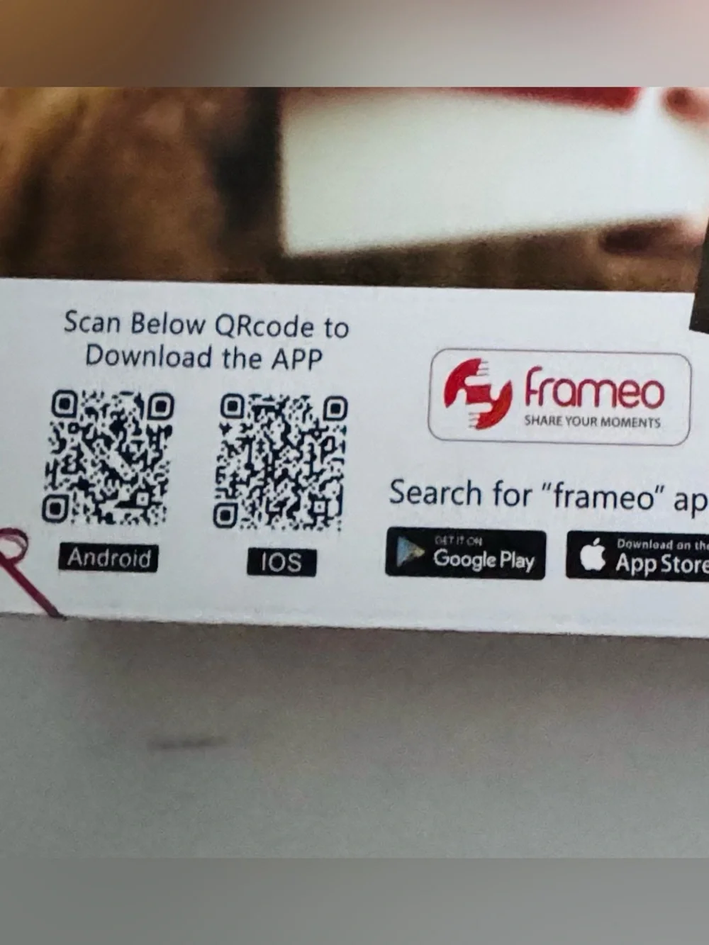 Frameo frame denim